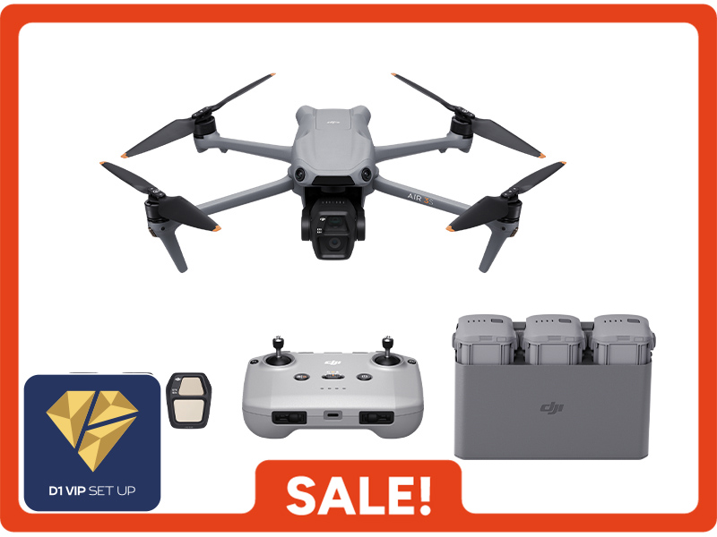 DJI Air 3S Fly More Combo w. DJI RC-N3